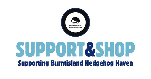 Graphic announcing an InKind Media fundraising payday for Burntisland Hedgehog Haven